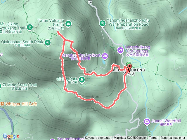 七星山主峰、東峰