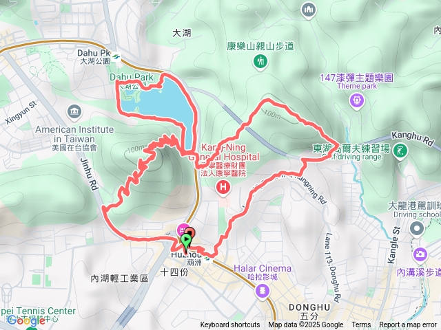 白鷺鷥山➡️大湖公園➡️康樂山連走