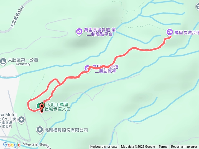 大肚山萬里長城預覽圖