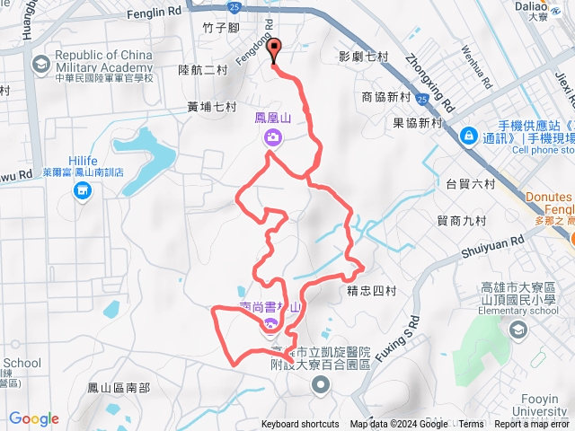 山陀兒過後鳳凰山