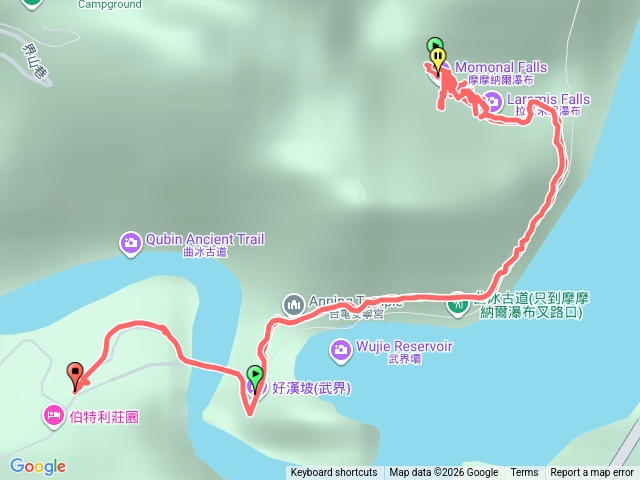 武界-摩摩納爾瀑布