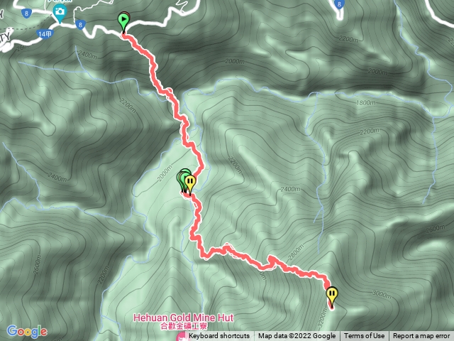 屏風山（扣除休息）