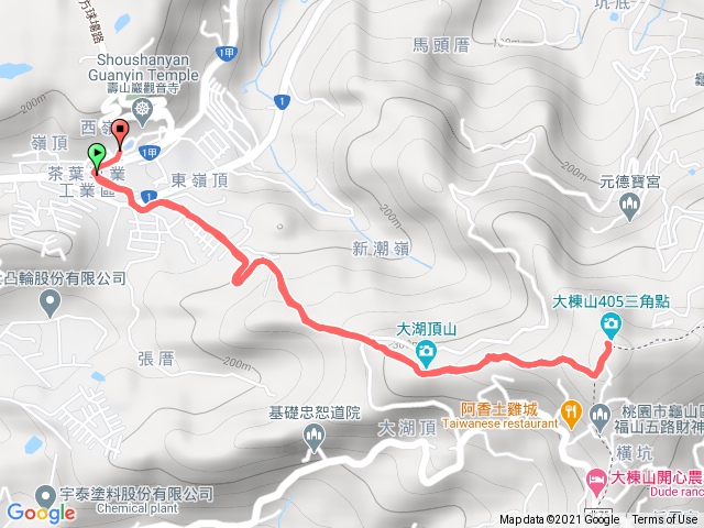 大棟山（小百岳）解鎖成功