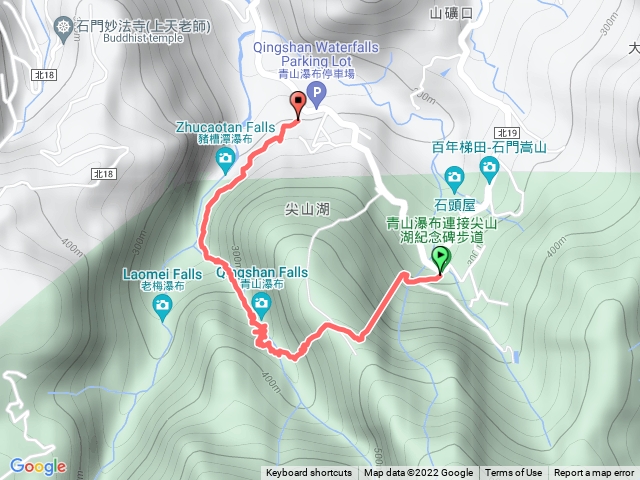 青山瀑布步道