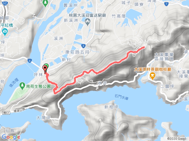 坪林收費站登山口-愚公亭-溪洲山-溪石亭