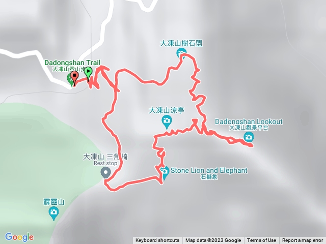奮起湖大凍山步道