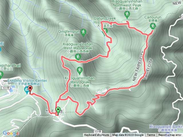小觀音山大小ｏ混形縱走-2版