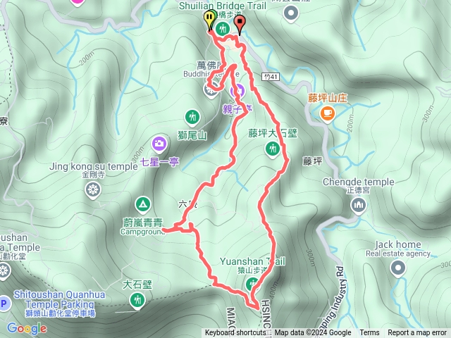 藤坪步道-猿山步道-六寮古道O繞預覽圖