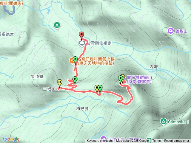 台南－臺灣百大必訪步道關子嶺雞籠山步道20251220151647預覽圖