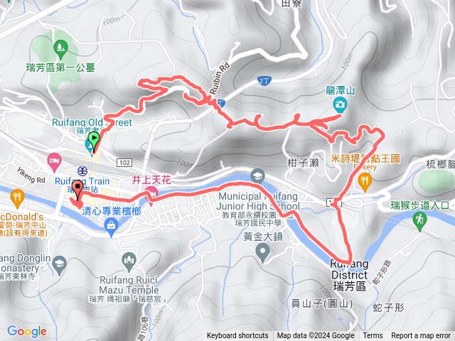 瑞芳四秀：白象山-秀崎山-瑞芳山-龍潭山