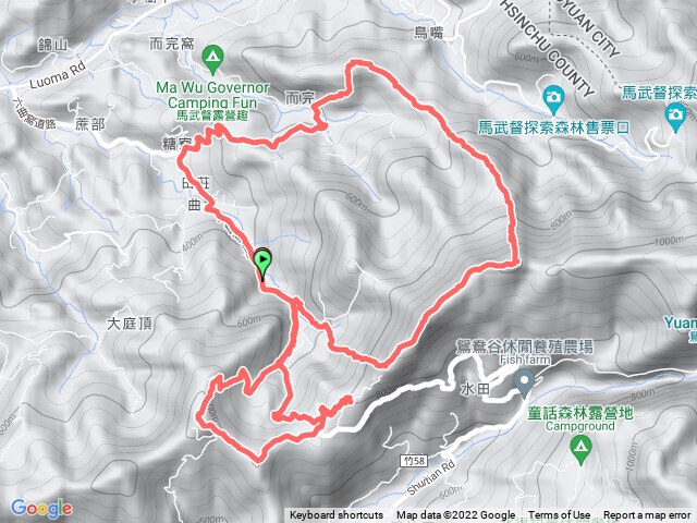 六畜山馬武督山而完窩山20221220