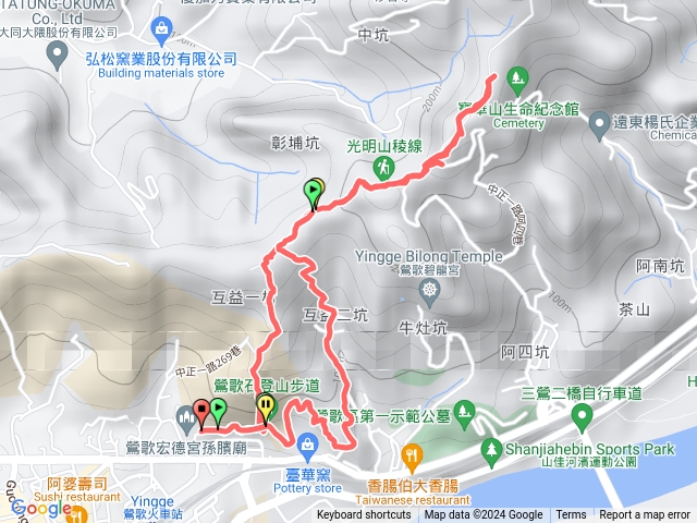 孫龍鶯歌石步道