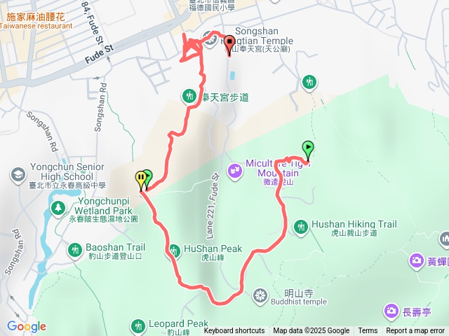 虎山峰步道預覽圖