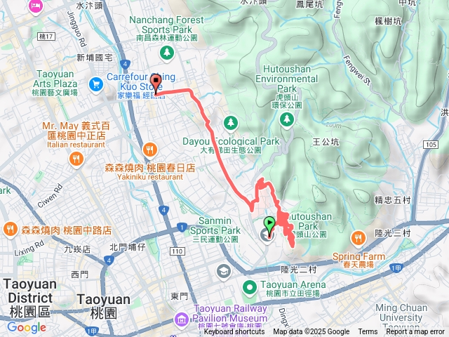 桃園虎頭山步道