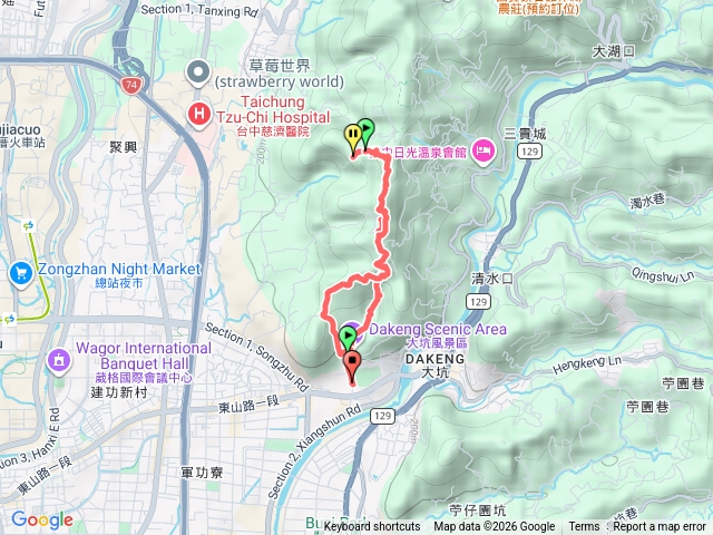 大坑9、觀音亭、風動石