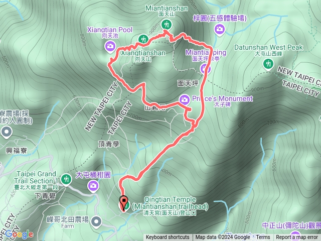 2024.09.28清天宮-向天池-向天山-面天山