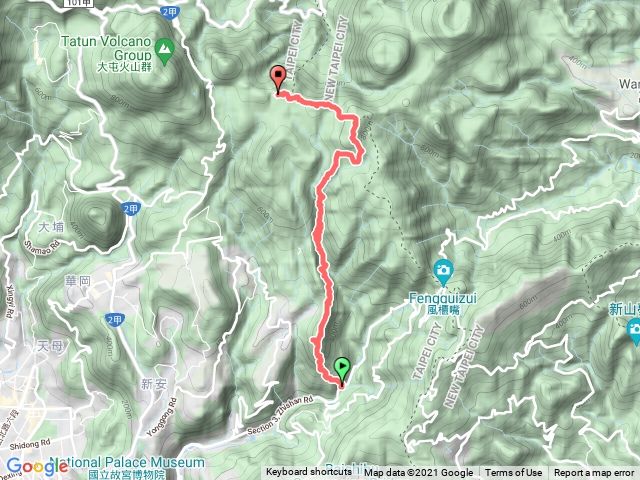 鵝尾山.坪頂古圳.內雙溪古道.石梯嶺擎天崗20210923.12K,6H