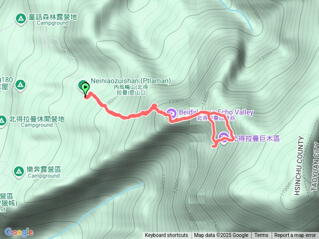 北得拉曼巨木步道