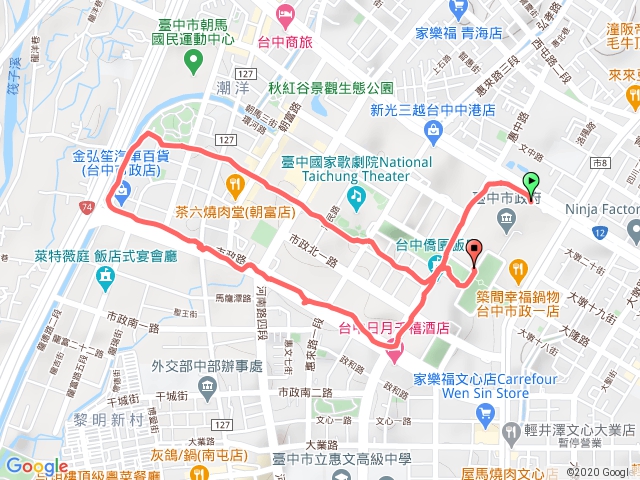 2019 台中城市半程馬拉松 5 K