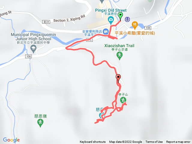 孝子山 慈母峰一圈 上切普陀山