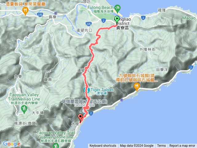 草嶺古道