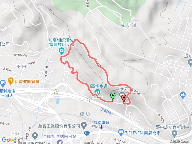 台中知高圳步道2018