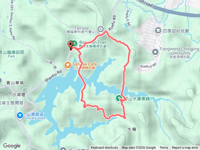 寶山水庫環湖步道20261010預覽圖