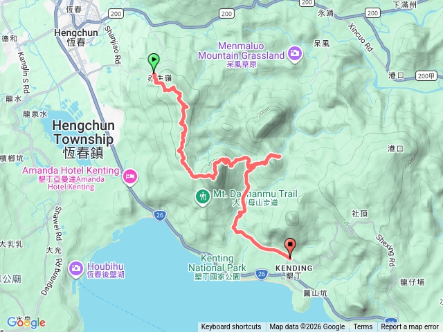 大山母山、小尖石山預覽圖