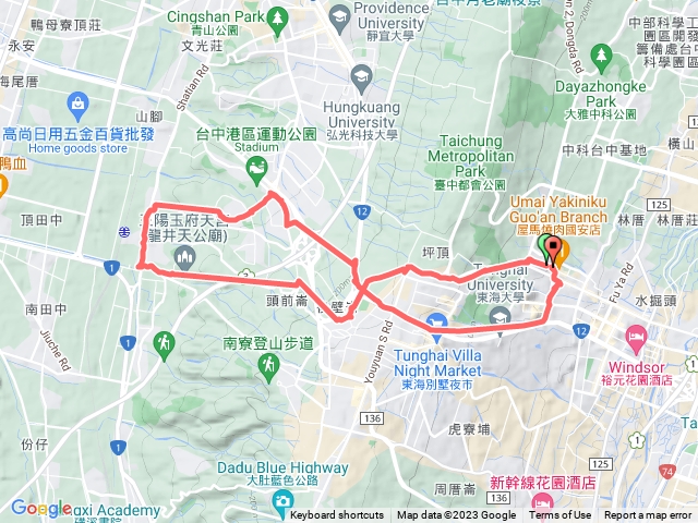 1120327西屯龍井沙鹿健走