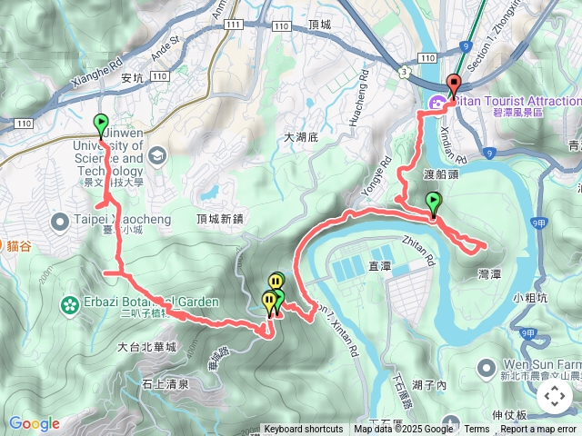 塗潭山_灣潭山_碧潭山_三潭連走