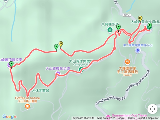 大崎棟古道.大山背山