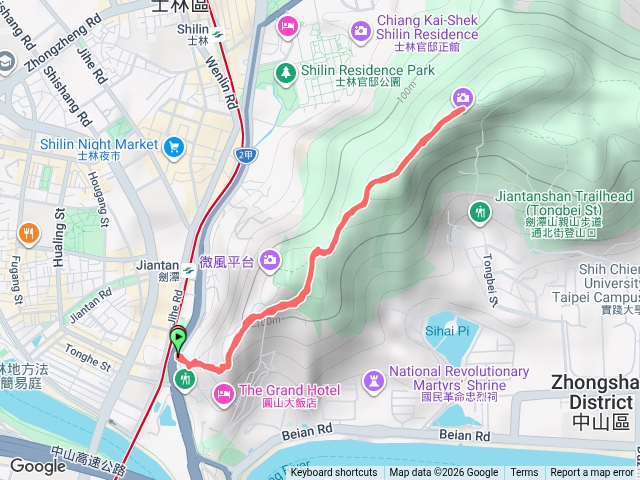 劍潭山到老地方預覽圖