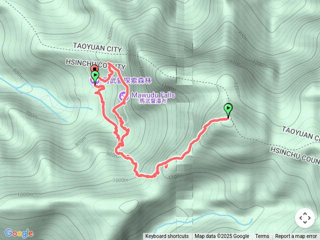 馬舞督外鳥嘴山