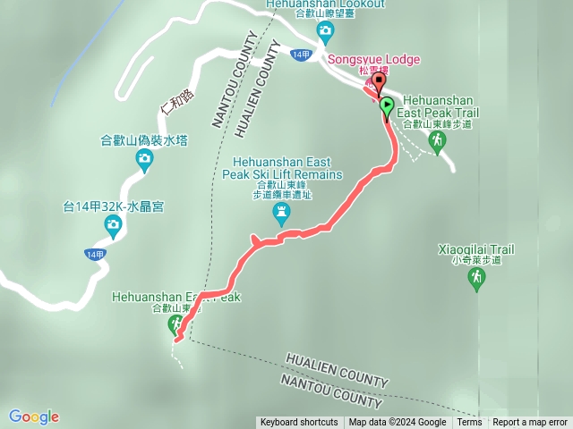 合歡東峰看日出|Mt. Hehuan East Peak|松雪樓|峯花雪月