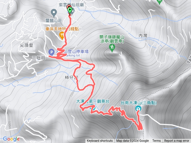 063大凍山H1241M台南第一峰