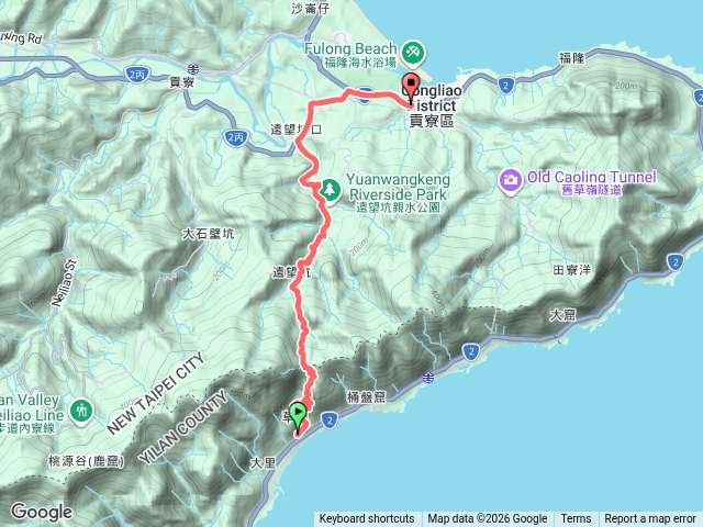 2026/7/4草嶺古道（大里-福隆）預覽圖