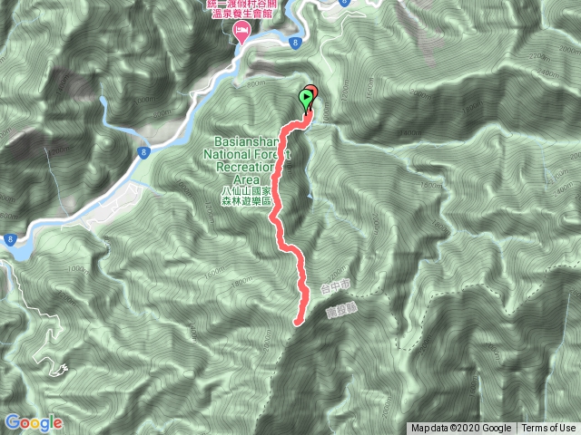 八仙山步道（森林遊樂區線）