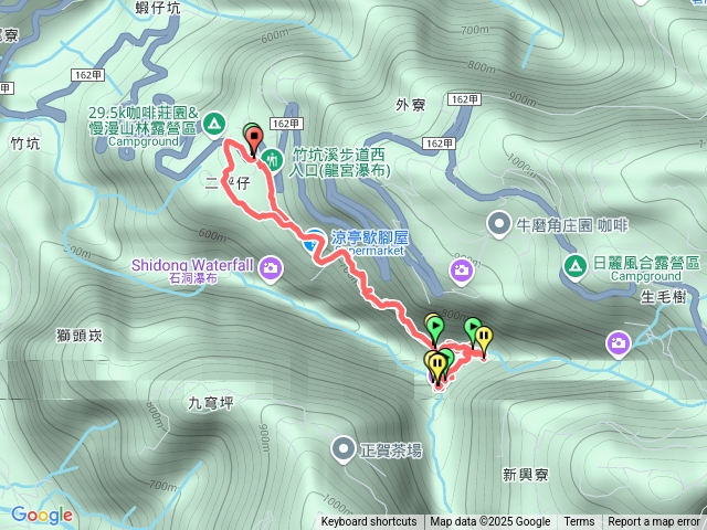 竹坑溪步道-雷音瀑布-龍宮瀑布