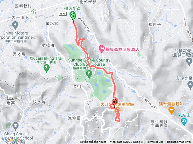 福人步道+大北坑