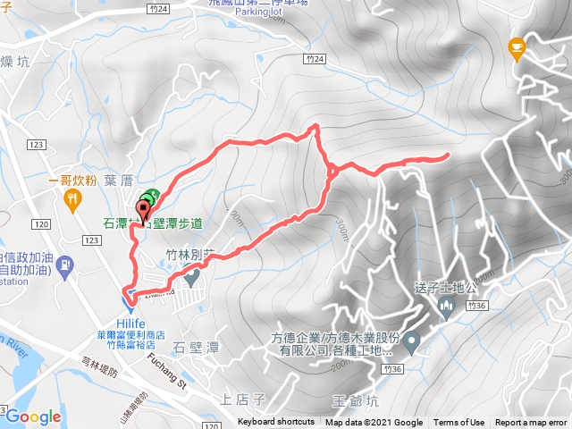 石壁潭山步道環走