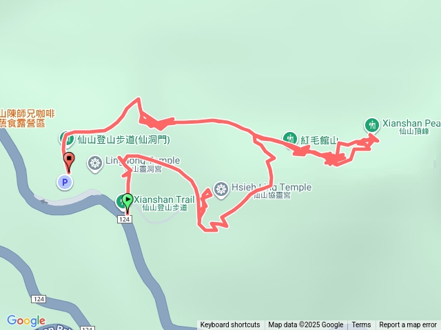 小百岳集起來仙山登山步道20250817104542