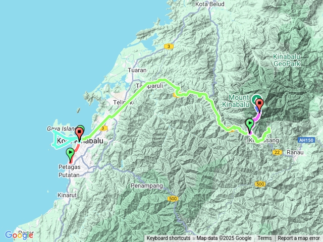 沙巴亞庇旅遊＋京那巴魯山（神山）七日行20250407~13