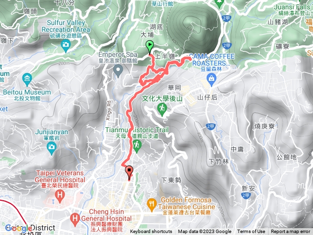 半嶺水浚步道（松溪+翠峰瀑步