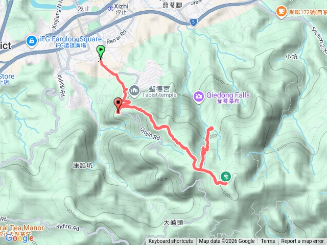 大尖山四分尾山