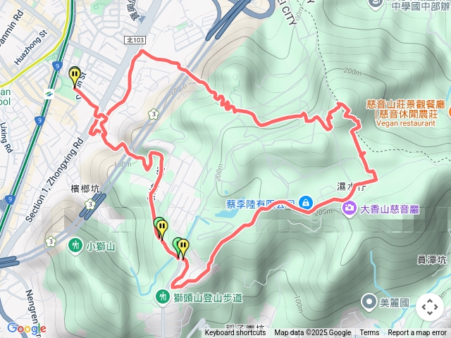 新高麗坑山越野跑