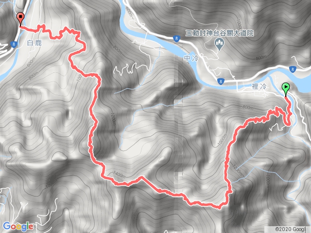 阿白縱走(未上阿冷山)