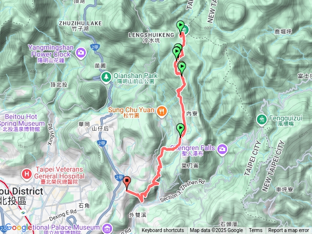 擎天崗到金合興郡