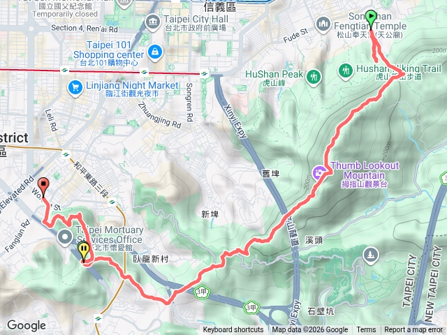 環台北健行～南港山縱走福州山