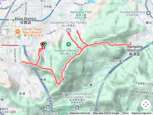 2025-02-27 象山&拇指山&南港山&九五峰