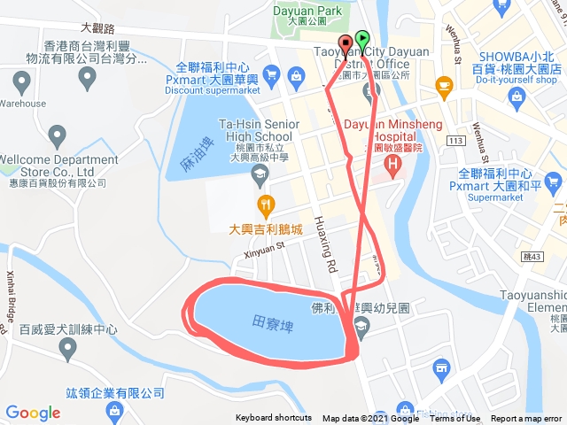 11.11華興池健走